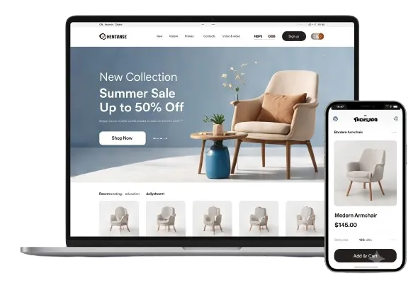 Ecommerce hero image