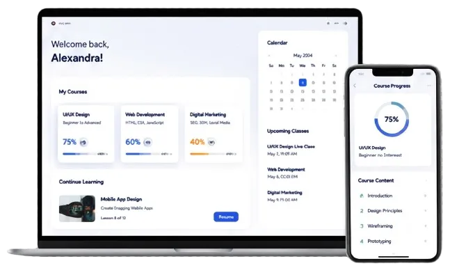 Education & E-learning Solutions Preview