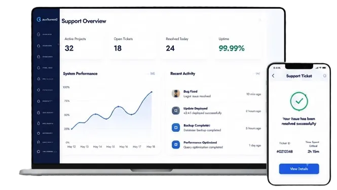 Maintenance & Support Solutions Preview