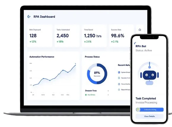 RPA Dashboard and Bot Preview